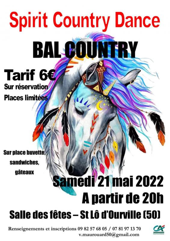 Bal Country samedi 21 mai 2022