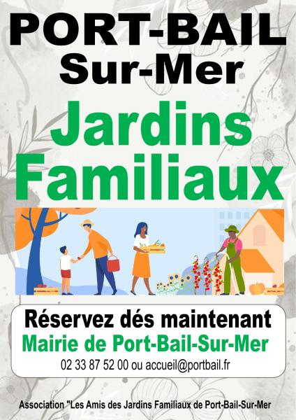 Disponibilité - Jardins Familiaux