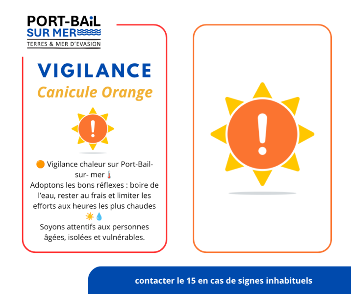 Alerte Canicule Orange