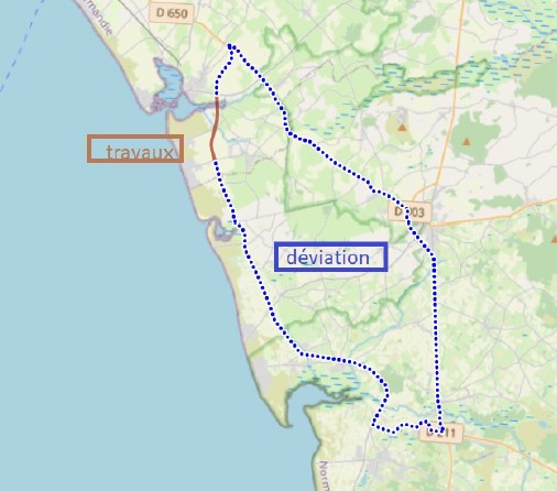 Travaux de renouvellement de couche de surface