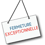 FERMETURE EXCEPTIONNELLE LE SAMEDI 3 JANVIER 2026