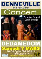 Concert DEDAMEDOM � Denneville