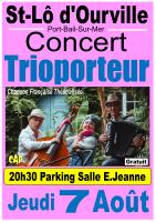 JEUDI ANIMATION Concert TRIOPORTEUR