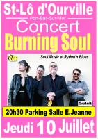 JEUDI DE L'ANIMATION Concert BURNING SOUL