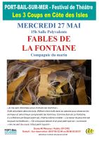 Spectacle FABLES DE LA FONTAINE