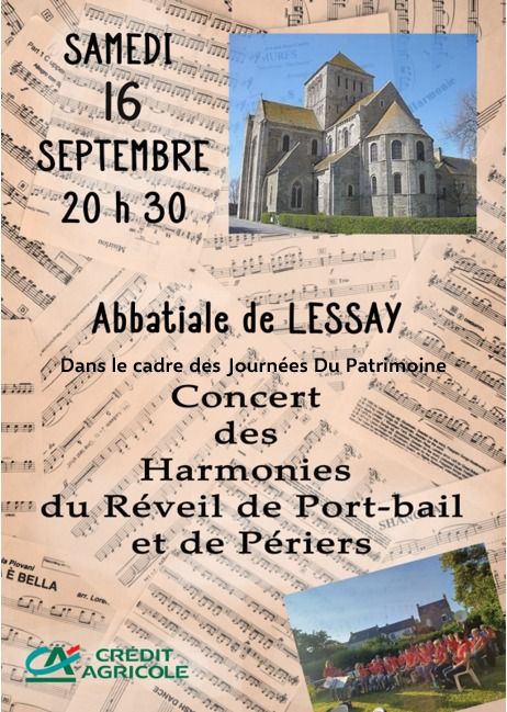 Concert des harmonies du rveil de Portbail et de Priers