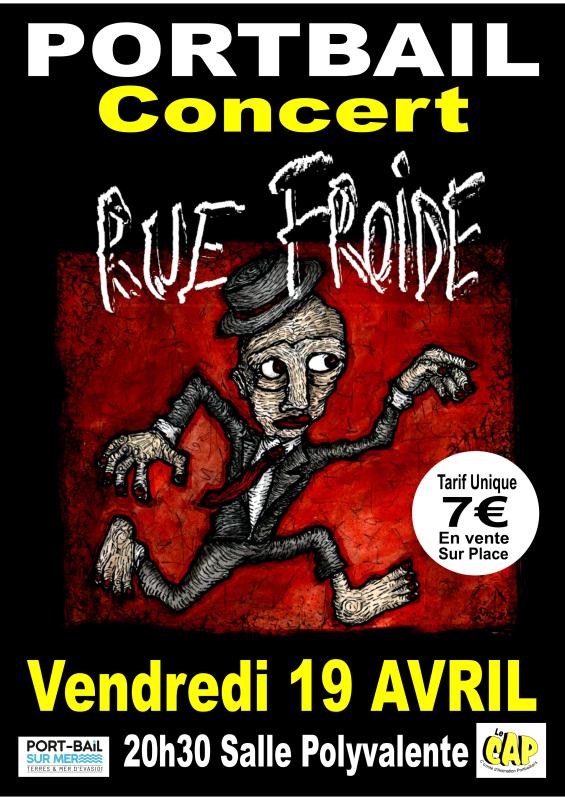 Concert RUE FROIDE  Portbail