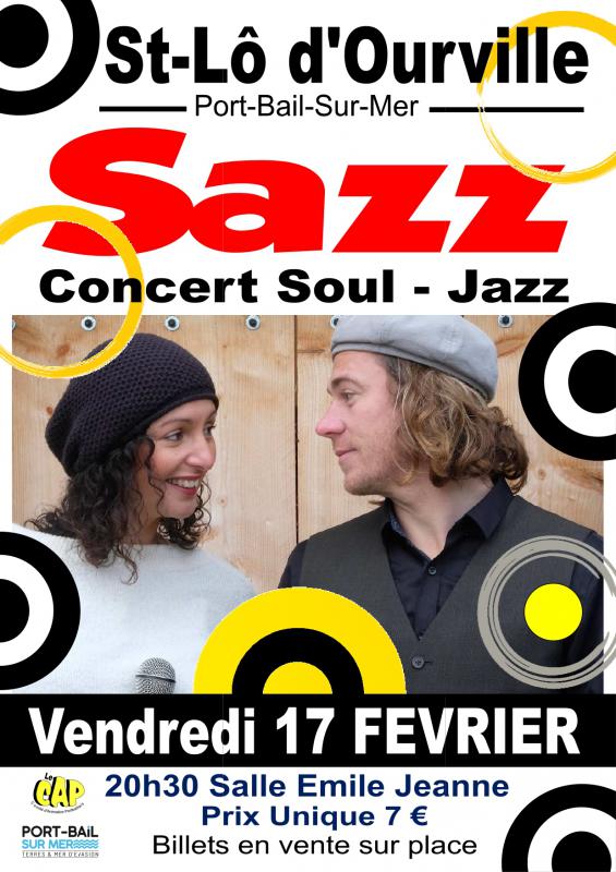 Concert SAZZ  Saint-L d'Ourville
