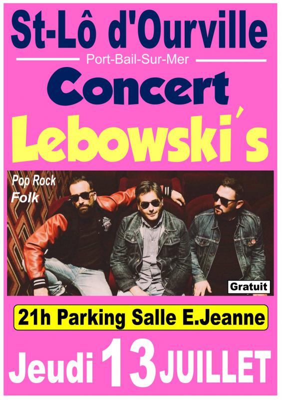 JEUDI de l'Animation Concert LEBOWSKI'S