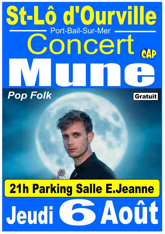 JEUDI ANIMATION Concert MUNE