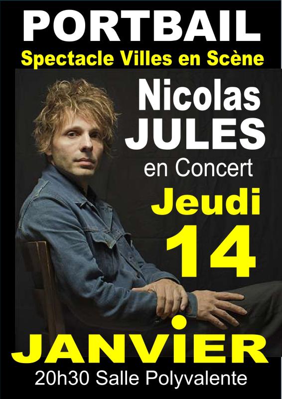 Spectacle Villes en Sc�ne - Concert Nicolas JULES