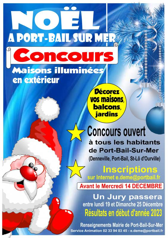 Concours de DECO de NOL  Port-Bail-Sur-Mer