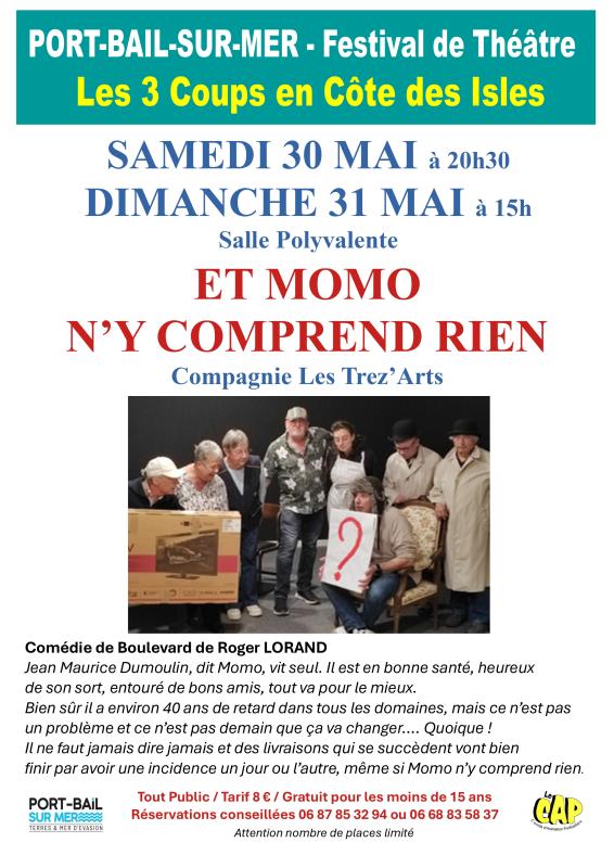 Spectacle ET MOMO N'Y COMPREND RIEN