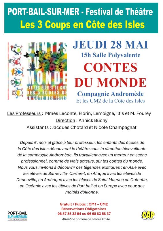 Spectacle CONTES DU MONDE
