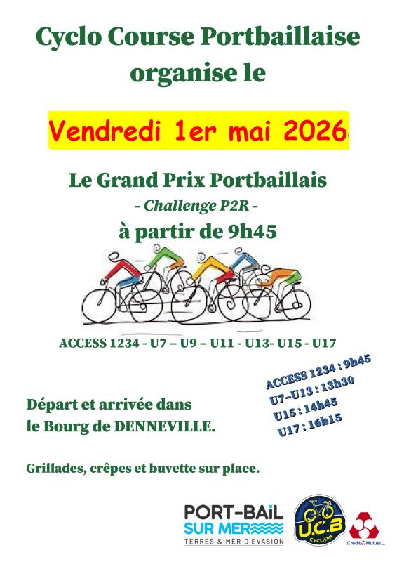 Course Cycliste GRAND PRIX PORTBAILLAIS