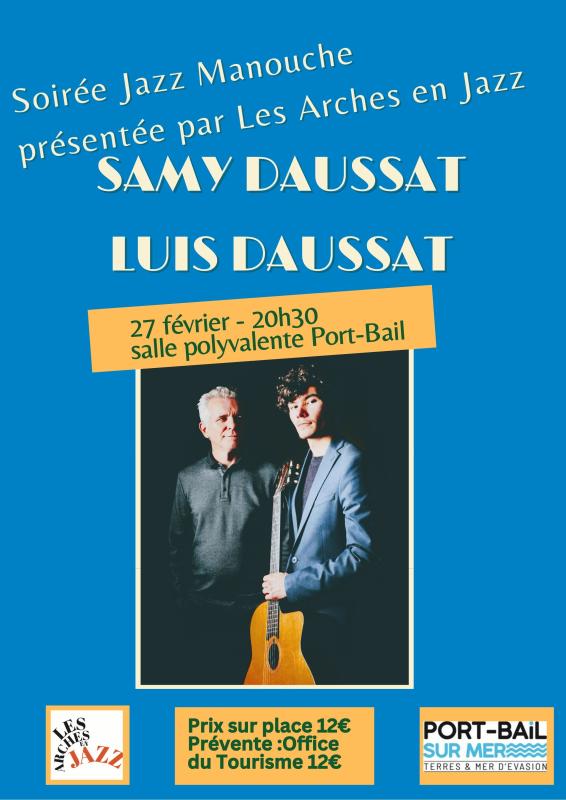 Soir�e JAZZ MANOUCHE � PORTBAIL