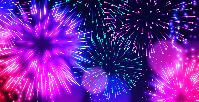 FEU D'ARTIFICE et BAL  DENNEVILLE-PLAGE
