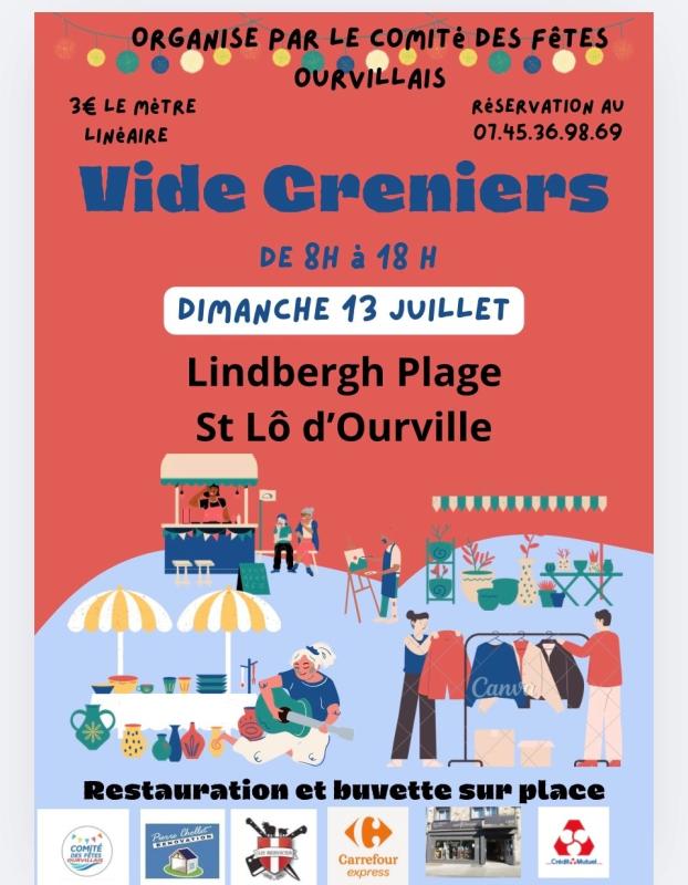 VIDE GRENIER à LINDBERGH PLAGE VIDE GRENIER à LINDBERGH PLAGE