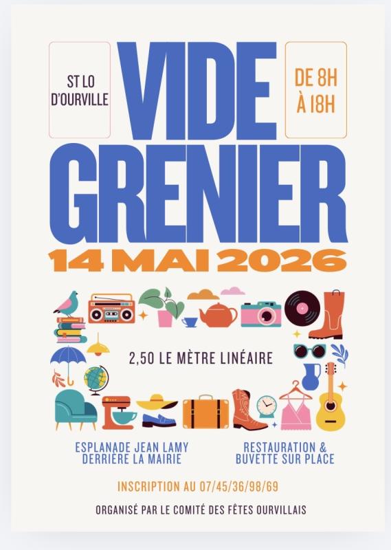 VIDE GRENIER � Saint-L� d'Ourville