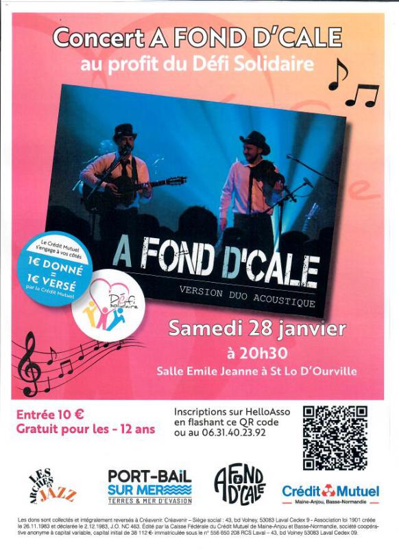 Concert a Fond d'Cale